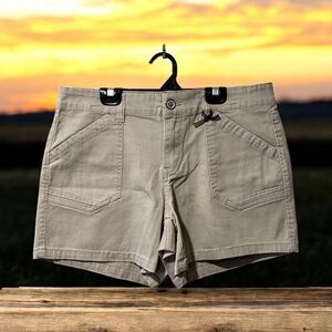 NWOT Supplies Khaki Beige Cotton Shorts